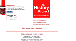 Desktop Screenshot of historyproject.org